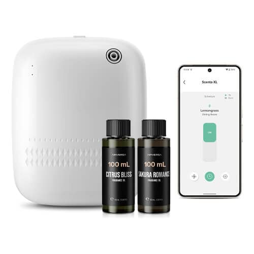 airversa waterless essential oil diffuser 2000sq ft