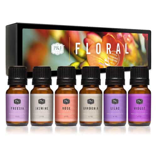 p&j fragrance oil floral set