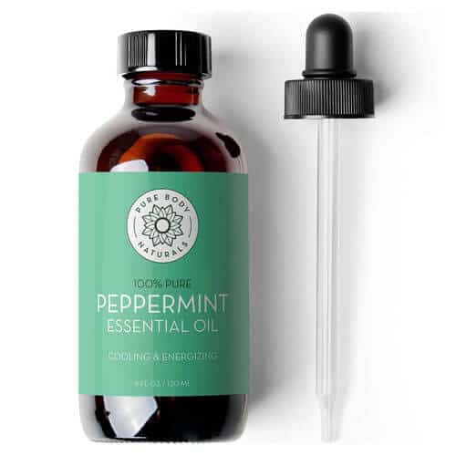 pure body natural peppermint essential oil