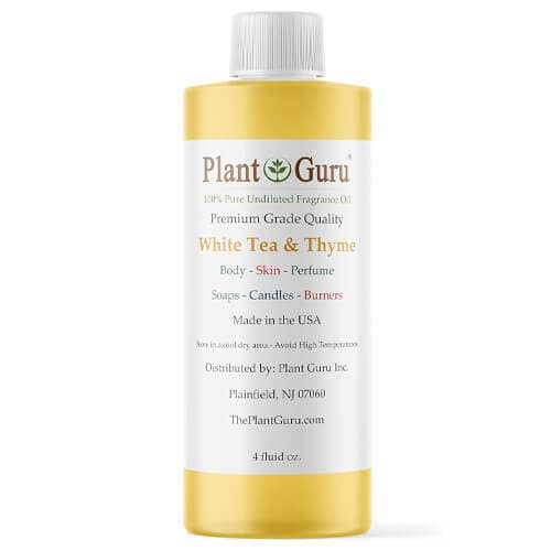 10 Best White Tea Essential Oils for a Fresh and Clean Home 20 plant-guru-white-tea-and-thyme-fragrance-oil