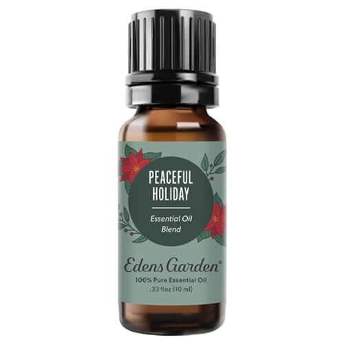 15 Best Christmas Essential Oils for a Relaxing Holiday at Home 10 edens-garden-peaceful-holiday-essential-oil-blend