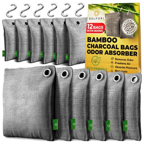15 Best Effective Methods On How to Remove Mildew Smell In Your Home 15 activated-charcoal-bags-odor-absorber
