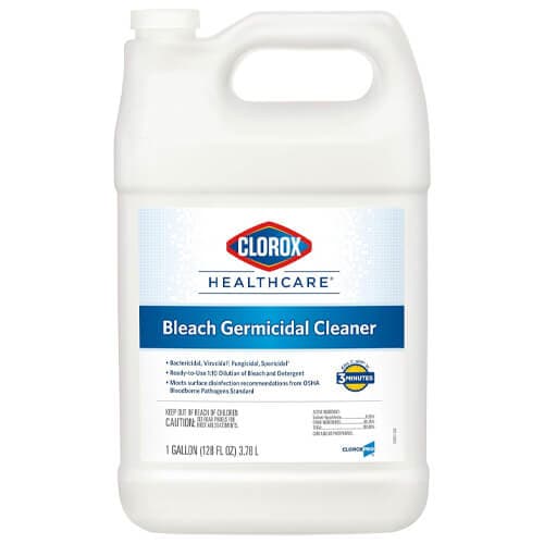15 Best Effective Methods On How to Remove Mildew Smell In Your Home 13 clorox-healthcare-bleach-germicidal-cleaner-refill