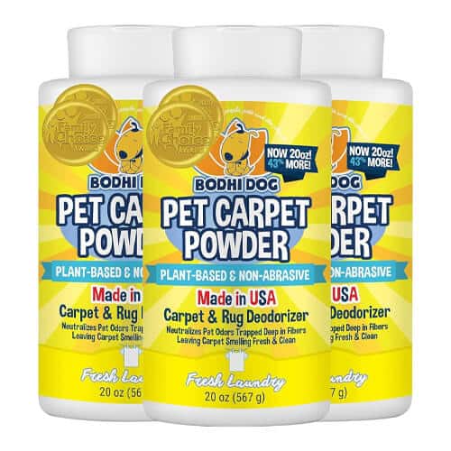 14 Best Carpet Deodorizer Powders: Expert-Recommended for Pet Odors 17 bodhi dog natural carpet powder