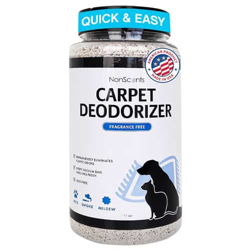 14 Best Carpet Deodorizer Powders: Expert-Recommended for Pet Odors 13 nonscents carpet deodorizer powder