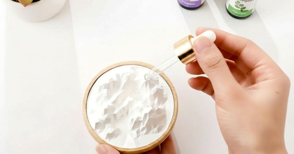 Aroma Stone Diffuser: The Simple Way to Natural Home Fragrance 25 lady adding essential oil to aroma stone