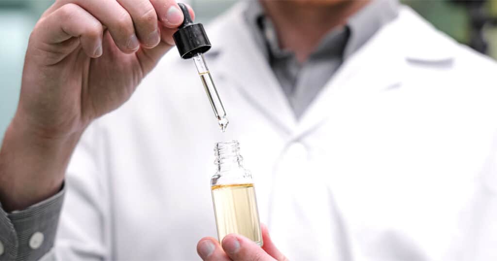 Are Essential Oils Safe for Your Lungs? VOCs and GC/MS Tested Brands 11 researcher checking oil