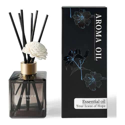 leamerr reed diffuser set floral fragrance