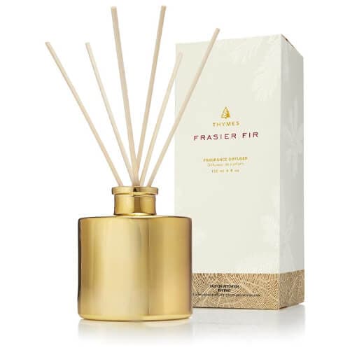 thymes frasier fir reed diffuser set for bathroom