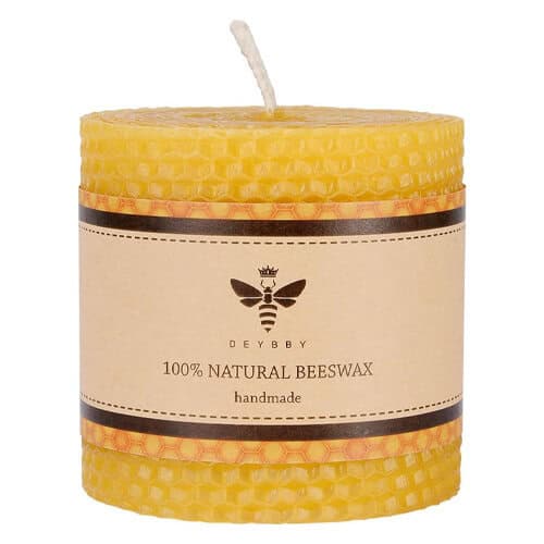 The 10 Healthiest Ways to Fragrance Your Home: A 2026 Guide 24 natural beeswax pillar candle handmade